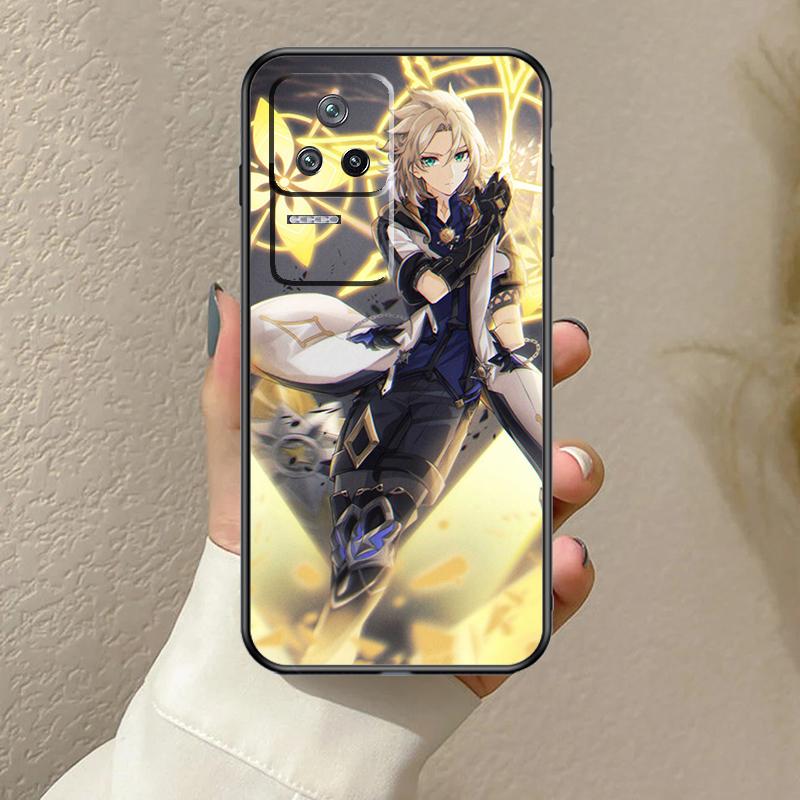 Albedo Genshin Impact Case For Xiaomi 15T Pro 14T 13T 14 15 Ultra 17 Pro Max POCO X7 F8 Pro X3 X5 X6 F5 F6 F7 Cover