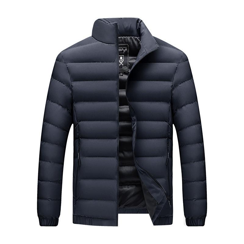 Padded-on Men's Autumn and Winter Jackets, Trendy Brand Padded Jackets, New Feather Rong Padded Jackets, Piled and Thickened Padded Jackets.