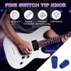 uxcell Switch Tip Knobs for Electric Inch Toggle Switch Imported Durable Replacement Parts for Electric Blue Guitars, 2-Pack, 8/32 Screw, 5-Way/3-Way