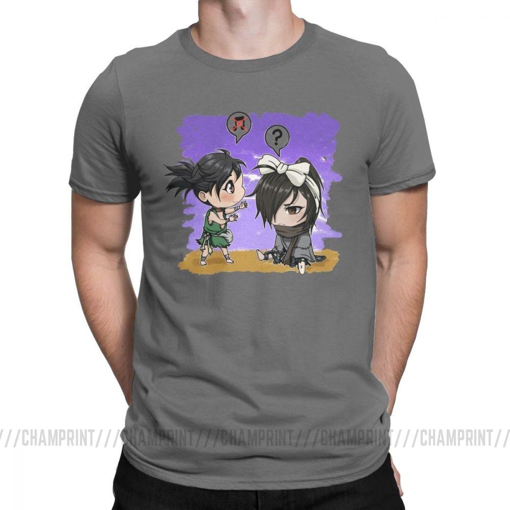 Hyakkimaru And Dororo Chibi Dororo Lovely Men S T Shirt Vintage Tees Short Sleeve Crew Neck