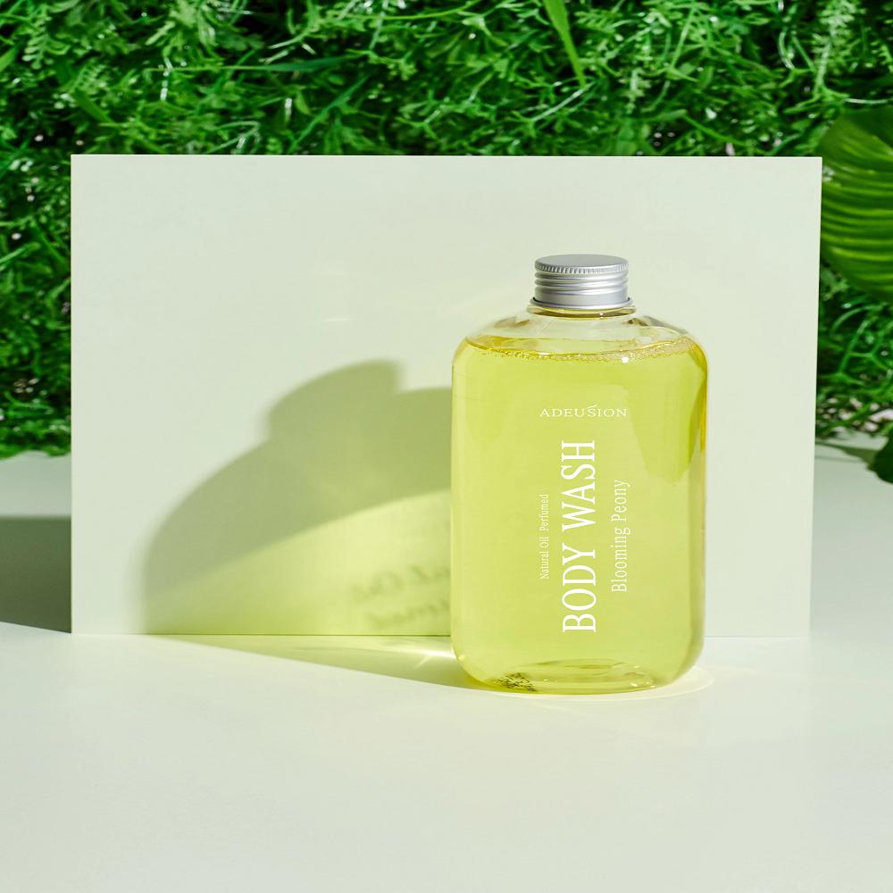 ADEUSION Natural Oil Perfumed Body Wash Blooming Peony 500ml