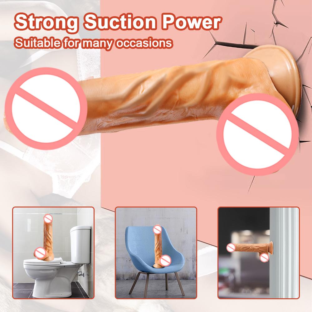 10 Modes Heating G Spot Realistic Dildo Vibrator for Women Masturbator Stimulate Vagina Massager Silicone Artificial Sex Toys