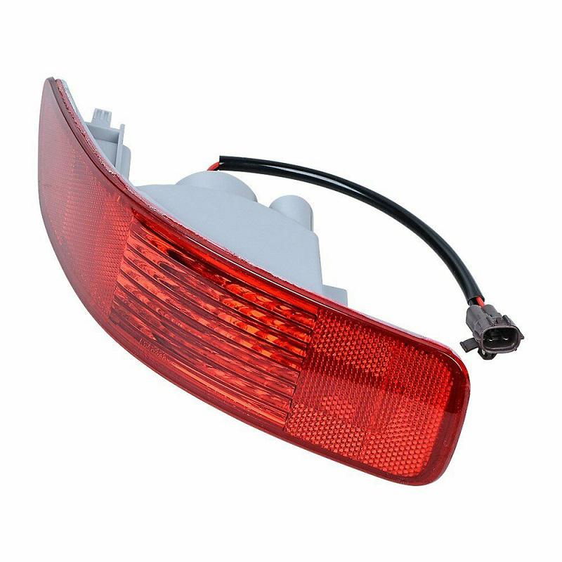 Rear Bumper Fog Light Reflector Brake Light for Mitsubishi Outlander GT XLS Sport 2007-2012 Tail Stop Fog Lamp Turn Signal Lamp