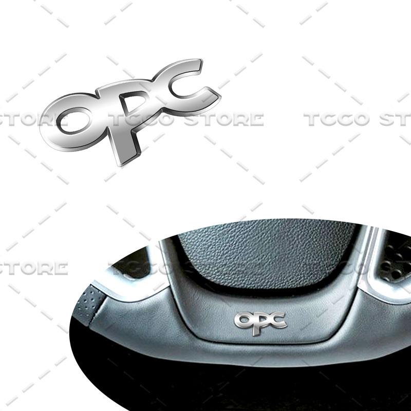 Auto Malé Kovové Auto Volant Auta Samolepka Středová Konzole Samolepka Dekorace Pro Opel OPC Logo Astra H G Insignia Mokka Zafira