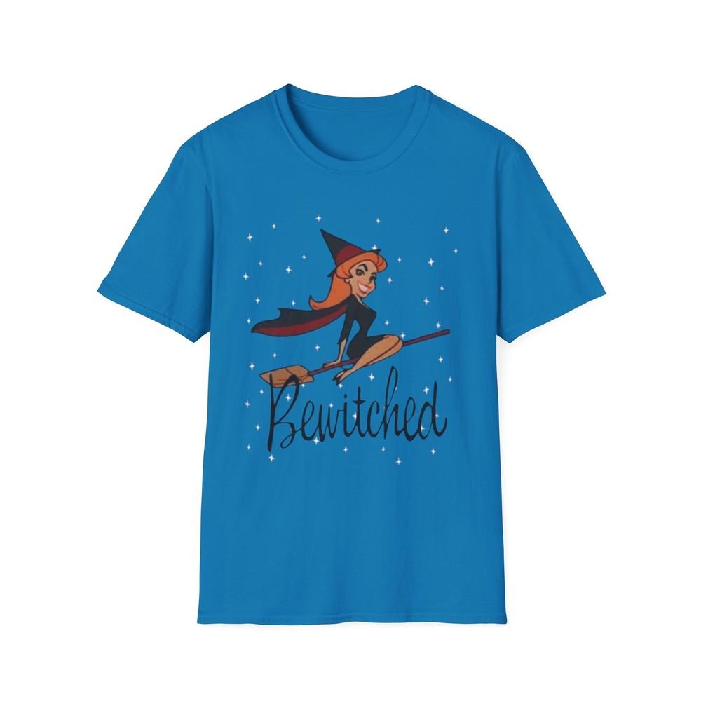 Bewitched TShirt Vintage TV Show Tee Retro Magic Shirt Funny Witch Apparel Unisex T-Shirt XXXXL