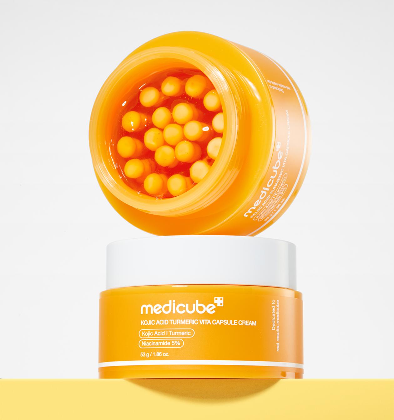 MEDICUBE Kojic Acid Turmeric Vita Capsule Cream 53g