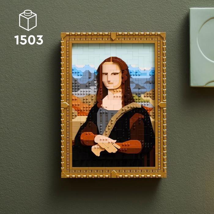 LEGO® Art 31213 Mona Lisa – Leonardo da Vincis Gemälde-Bauset – Dekoration