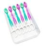 5-In-1 Travel Toothbrush Set Disposable Toothbrushes Portable for Teeth