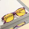 New Fashionable Square Frame Women'S Flat Light Night Vision Glasses Ultra Light Neutral Hd Uv400 Sunscreen Glasses