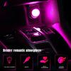 Car Mini USB LED Ambient Light Decorative Touch Atmosphere Lamps for Interior Auto PC Computer Portable Light Plug Play