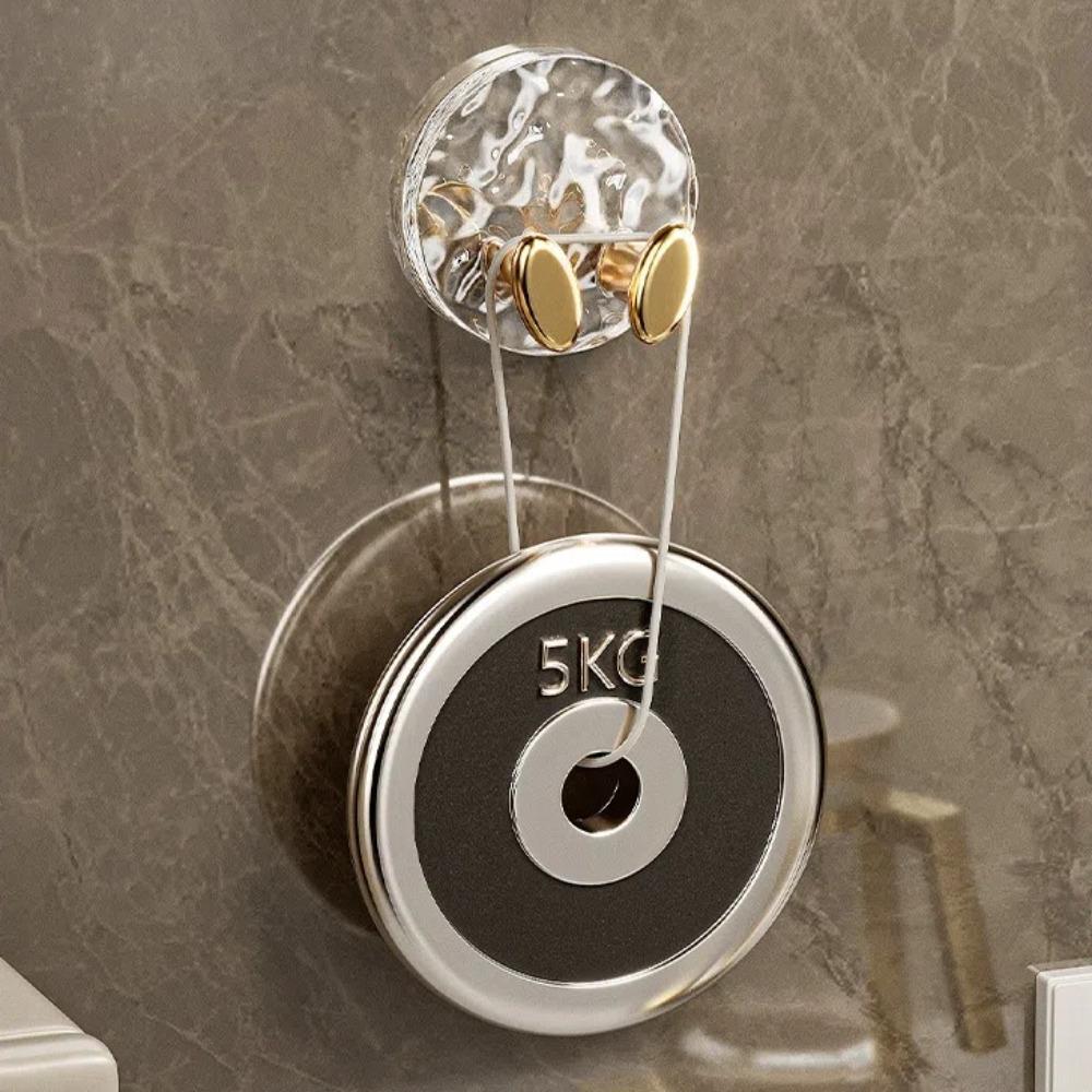 4pcs Punch-free Power Plug Socket Holder PET Wall Hanging Hook New Wall Storage Hook