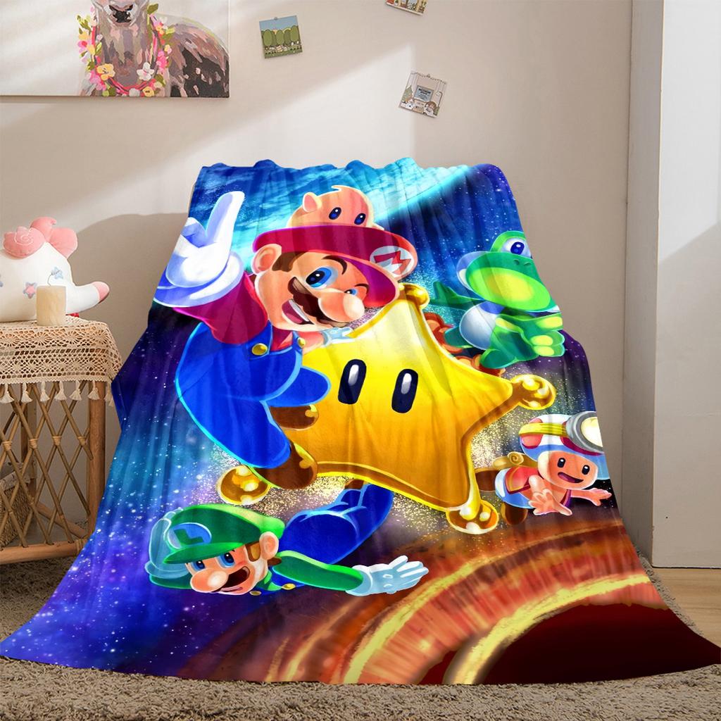 Classic Pixel Games Soft Flannel Blanket Lightweight Cozy Microfiber Blanket for Couch Bed LXR93