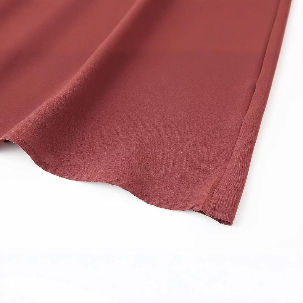 2025 Spring European & American Style Sleeveless Midi Dress for Women