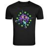T-shirt Graphique Monstre Vaccin Virus Drôle T-shirt Humoristique