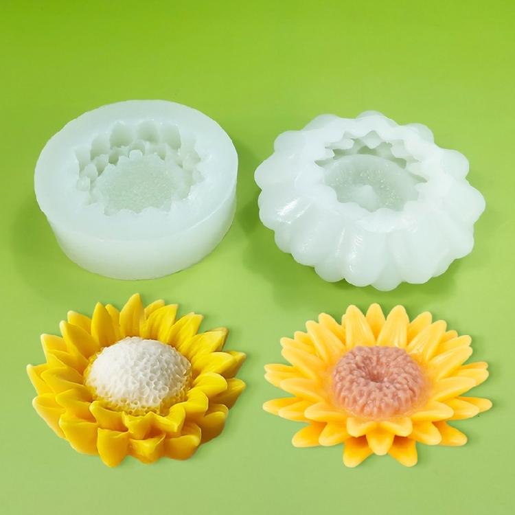 Candle Molds Flowers Silicones Mould Ornament Molds Casting Mould Baking Molds Craft Supplies