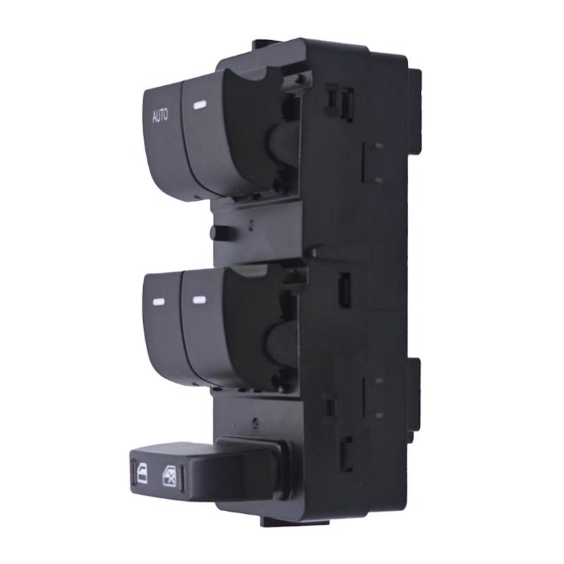Driver Door Window Control Switches Unit for 2008-2012 Pickup Repair, 12V 8L8Z14529AA , ABS Housing, Button Layout