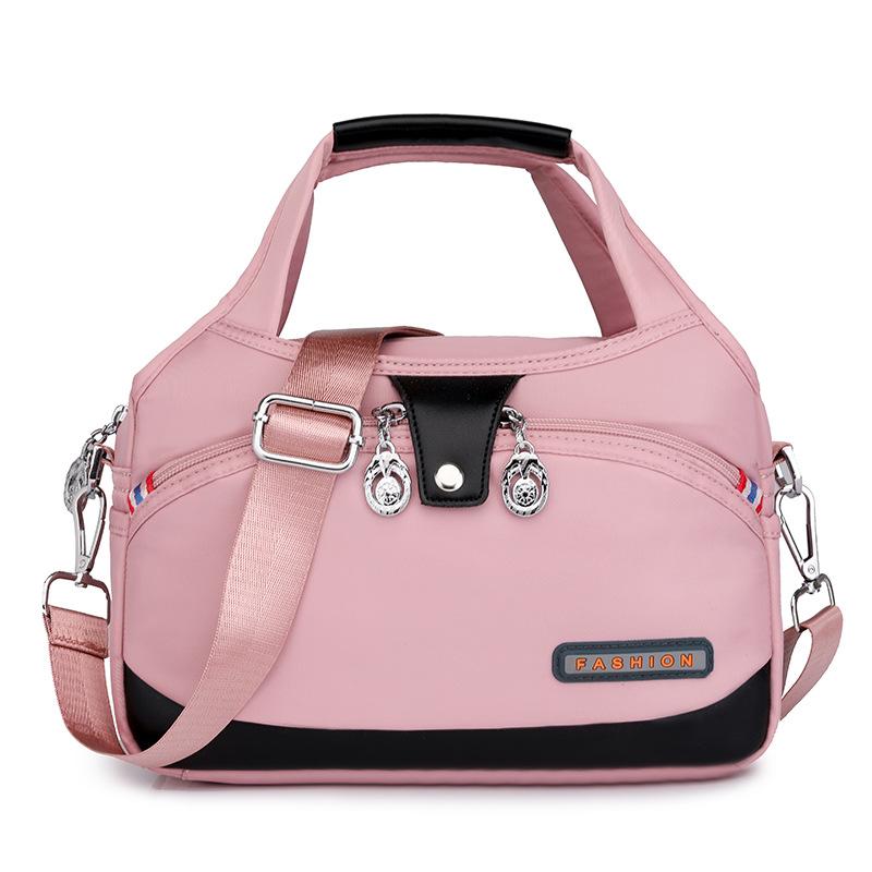 Fashion Handbag Lightweight Oxford Cloth Women's Shoulder Bag Casual Large Capacity Water-proof Travel Messenger Bag