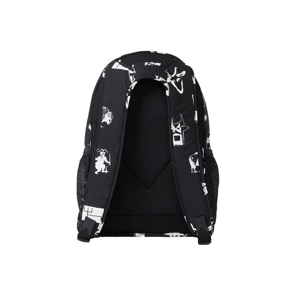 Kenzo Capsule Collection Sign & Symbol Irregular Print Backpack Women Backpack Black FB55SA213FQ7-99