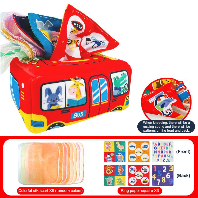Baby Carrot Harvest Game Montessori Toy Pull Turnip Toddler Motor Skills Training Tissue Box Toys For Children