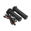 Paar 22mm 0,9in Motorrad Beheizte Lenkergriffe Intelligente Temperaturregelung Schwarz 12V 15‑35W