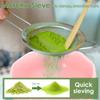 5 Pcs Matcha Making Kit Ceramic Japanese Matcha Bowl Whisk Set Easy to Clean Anti-Rust Matcha Set for Tea Lovers Tea Accessories