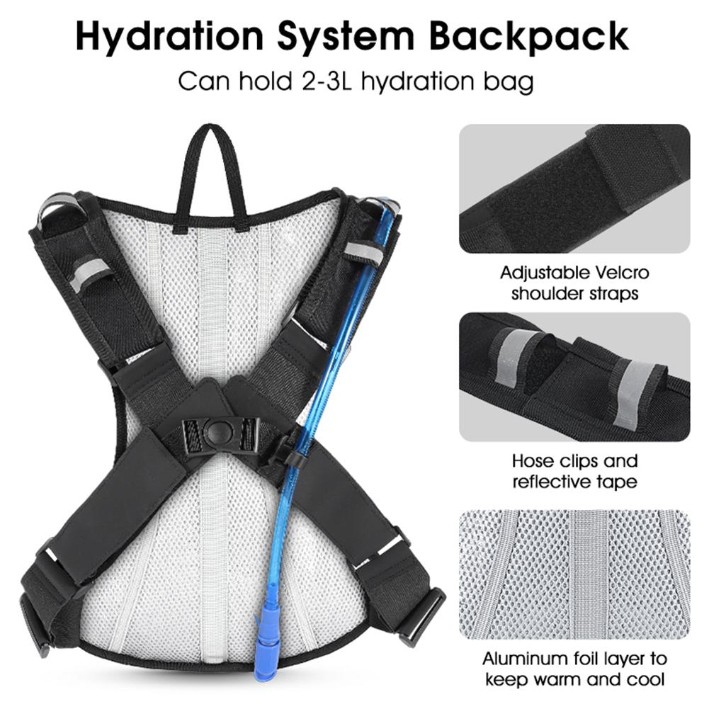 Outdoor-Fahrradtasche 10L Wasserbeutel Sport-Hydrationsrucksack Ergonomie Rennrad