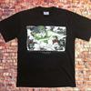 [USED] Ghost in the Shell GITS anime movie vintage T-shirt featuring Shiro Masamune and Motoko Kusanagi as the Major