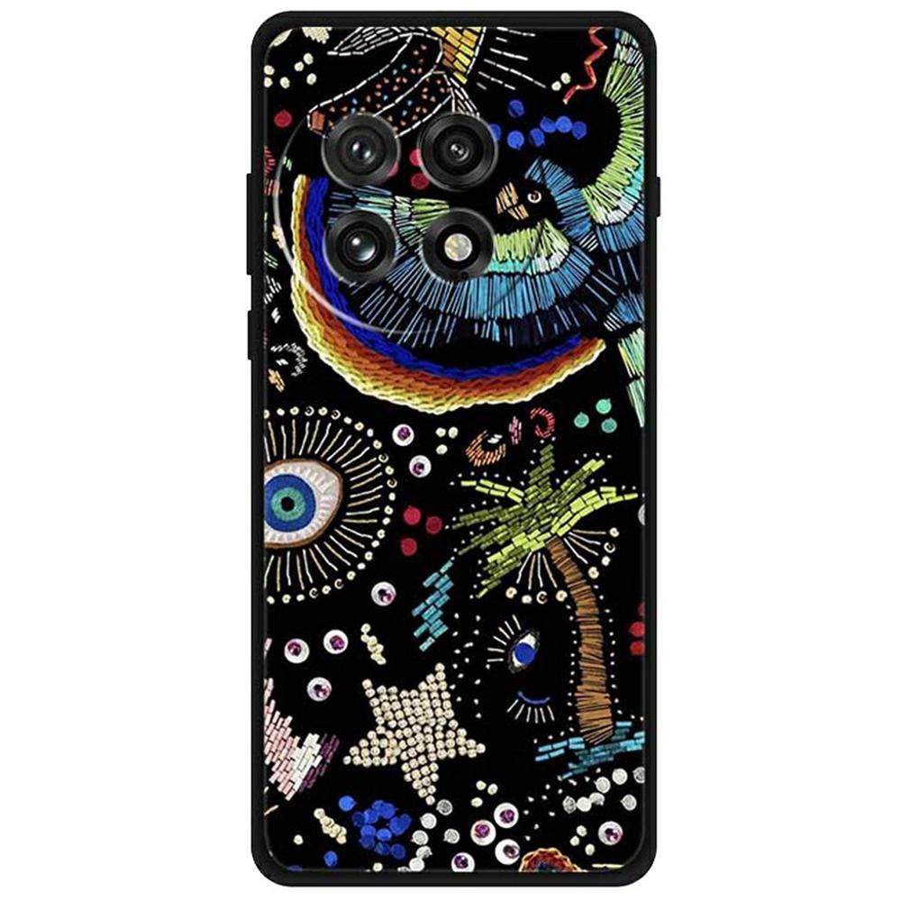 

For OnePlus 13 Case Pattern Printing Soft TPU Cell Phone Cover P