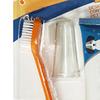 Pet Toothpaste and Toothbrush Set Teeth Cleaning Healthy Portable Pets Dental Kit for Dogs and Cats
