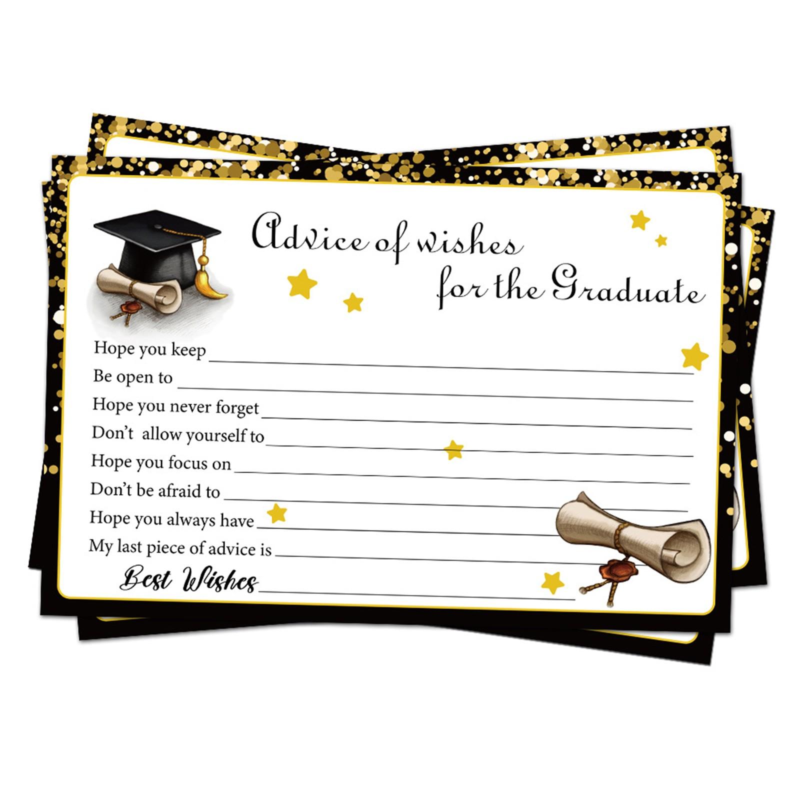 

Выпускники вечерние игровые карты праздничные атрибуты украшения бумажная поздравительная открытка One Size