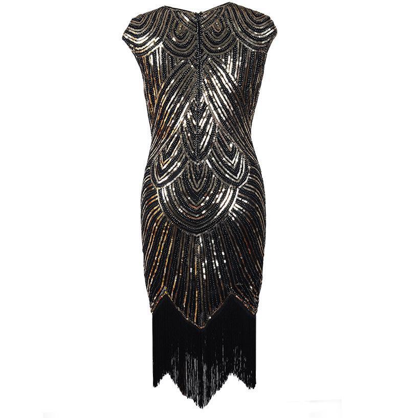 2023 Glam Sequin Tassel Dress: Elegant & Sexy Celebrity Style