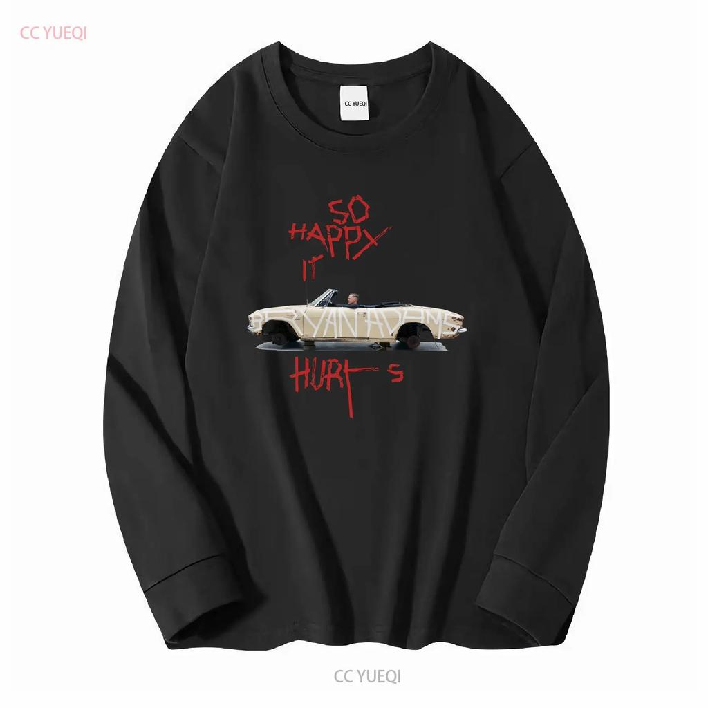 Bryan Adams So Happy It Hurts Tour T shirt Full Size S 5XL long or short sleeves vintage Washed homme fashion designer clothes