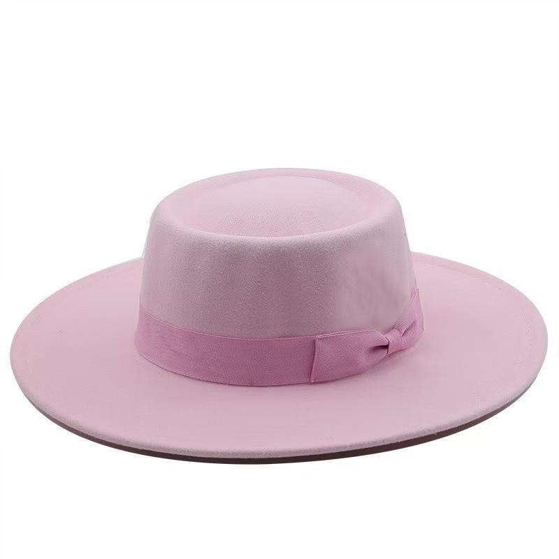 Popolare cappello a cilindro classico retrò .cm europeo e americano, cappello a cilindro a cupola concava-convessa in lana moda da uomo e da donna