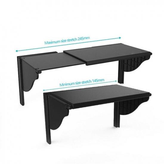 7/9/10 palcový nastavitelný sluneční clona na obrazovku do auta pro rádio GPS DVD MP5 přehrávač