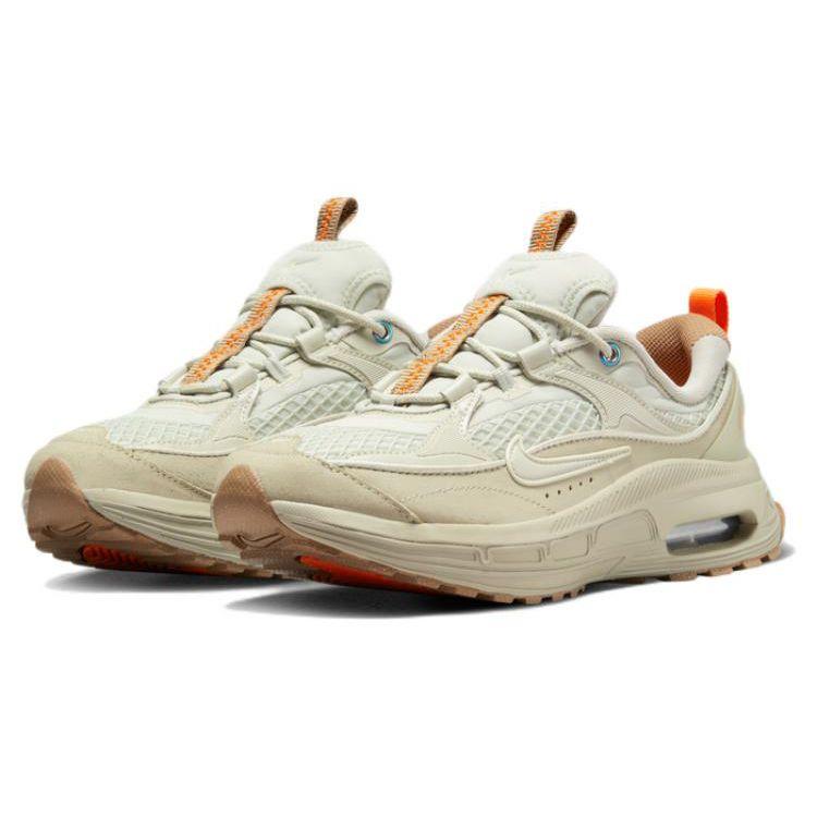 Nike Air Max Bliss Retro Fabric Leather Low Top Casual Running Shoes Women sneaker Gray Brown DX6044-111