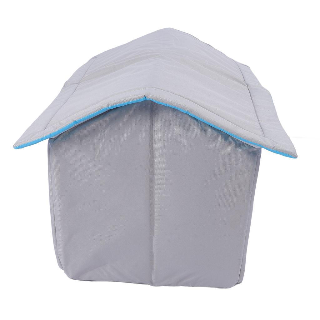 Cat Cooling House with 9Pcs Ice Pack Oxford Cloth Spacious Anti Slip Bottom Summer Pet Cat Dog Cooli