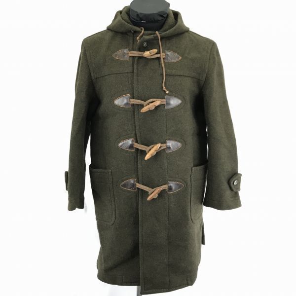 

VAN JACKET Шерстяное пальто-дафлкот на пуговицах-клевантах Темно-коричневый M(ИСПОЛЬЗОВАЛ)