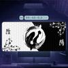 Yin Yang Koi Fish Mouse Pad - Large Extended Gaming Desk Mat with Japanese Art Design