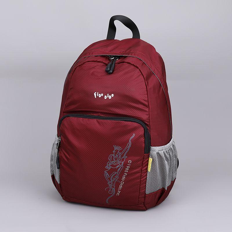 

Fido Dido Уличный Маленький Рюкзак Женский Рюкзак Легкая Дорожная Сумка Мужской Ультралегкий Водонепроницаемый Походный Складной Туристический Рюкзак Wine Red