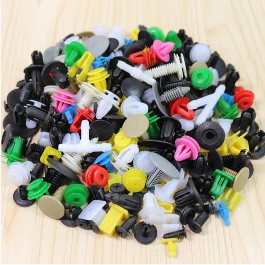 100/50 Pcs Universal Car Bumper Engine Expansion Rivets Door Trim Panel Snap Clips for Auto Repair And Maintenance