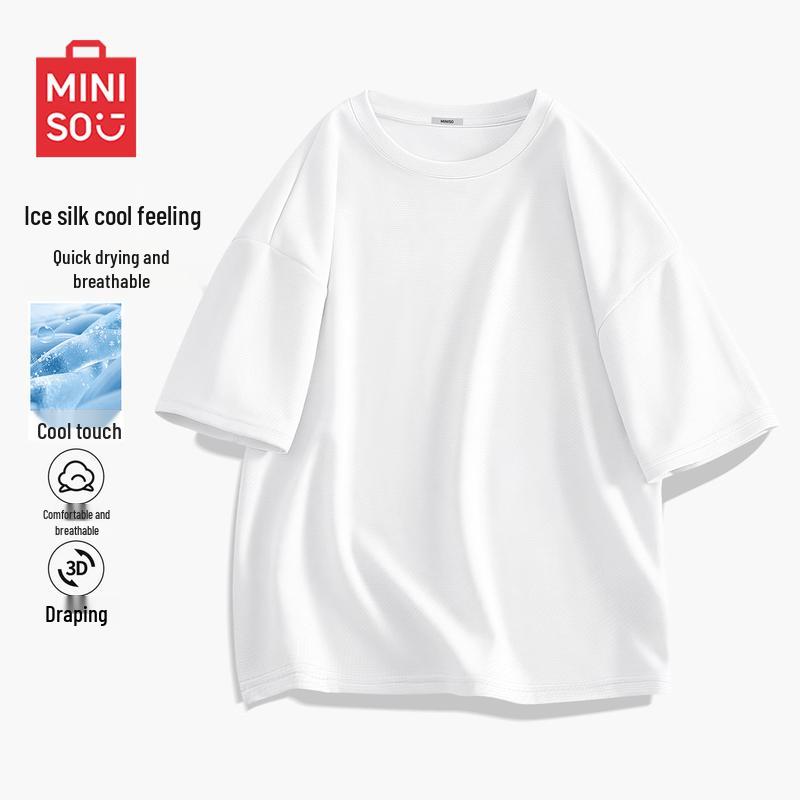MINISO Men's Quick-Dry Casual T-Shirt