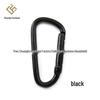 Bunter Aluminiumlegierung D-Ring Karabiner Schlüsselanhänger Tasche Haken (DIY Schmuckzubehör)