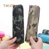 Boy Girl Camouflage Canvas School Supplies Pouch Purse Pencil Case Mini Bag Zipper Versatile