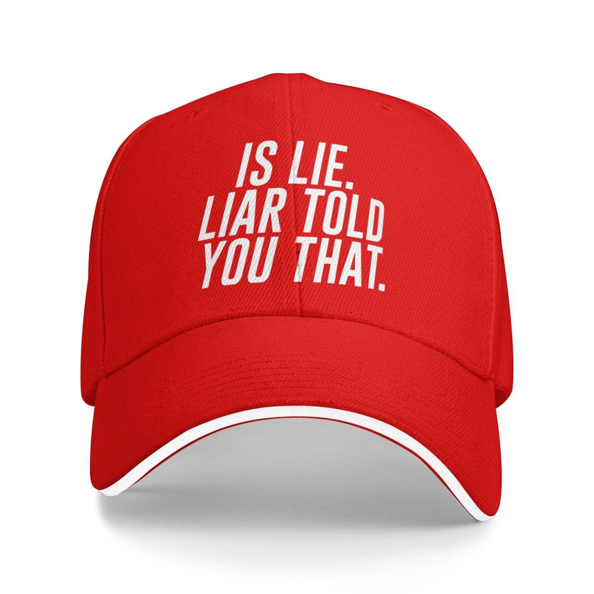Baseball Caps Is Lie Liar Told You That Heated Rivalry Retro Casquette Unisex Women Casual Summer Hats One Size