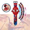 Cartoon Electronic Ultraman Watch For Kids 3-8 Years Old With Projection And Light Feature