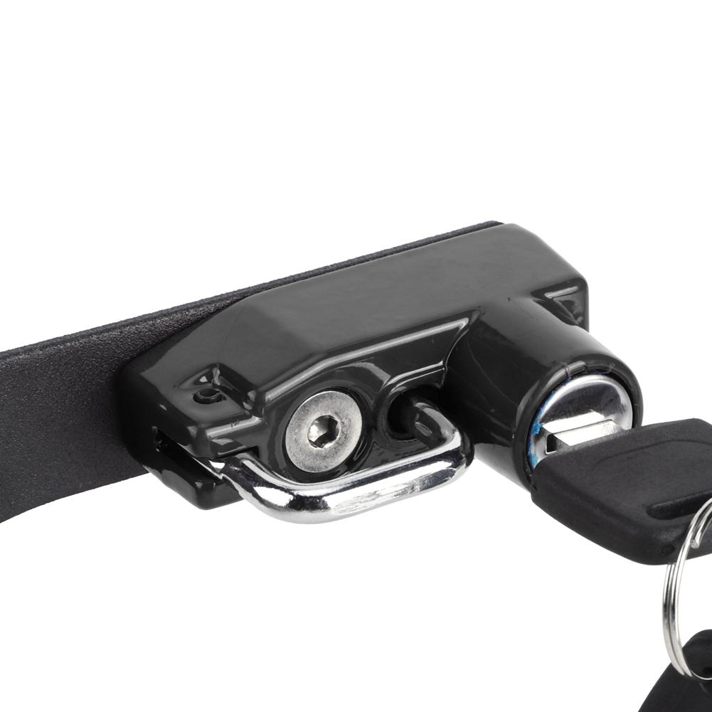 Motorradhelm-Schloss Diebstahlschutz Passend für SUZUKI GSX R1000 R L7 2017+(Schwarz )