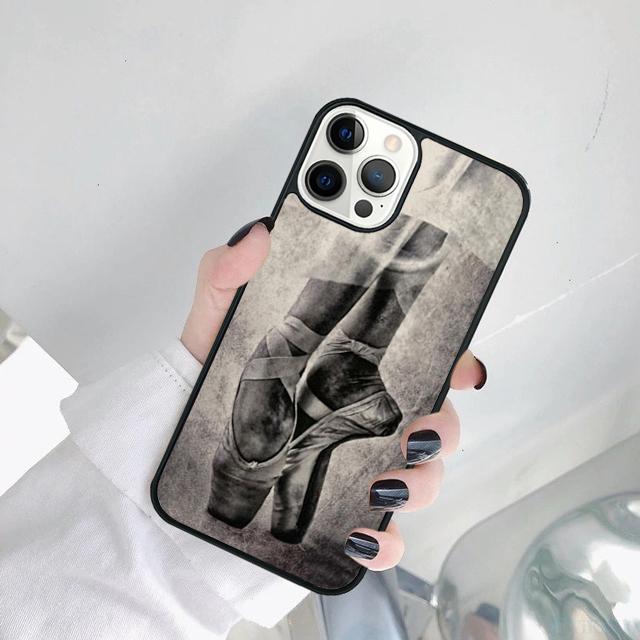 

Балерина Балетные Туфли Танцующая Девочка Чехол для Телефона Для iPhone 17 Air 15 16 14 11 12 13 Pro MAX Plus iPhone 13