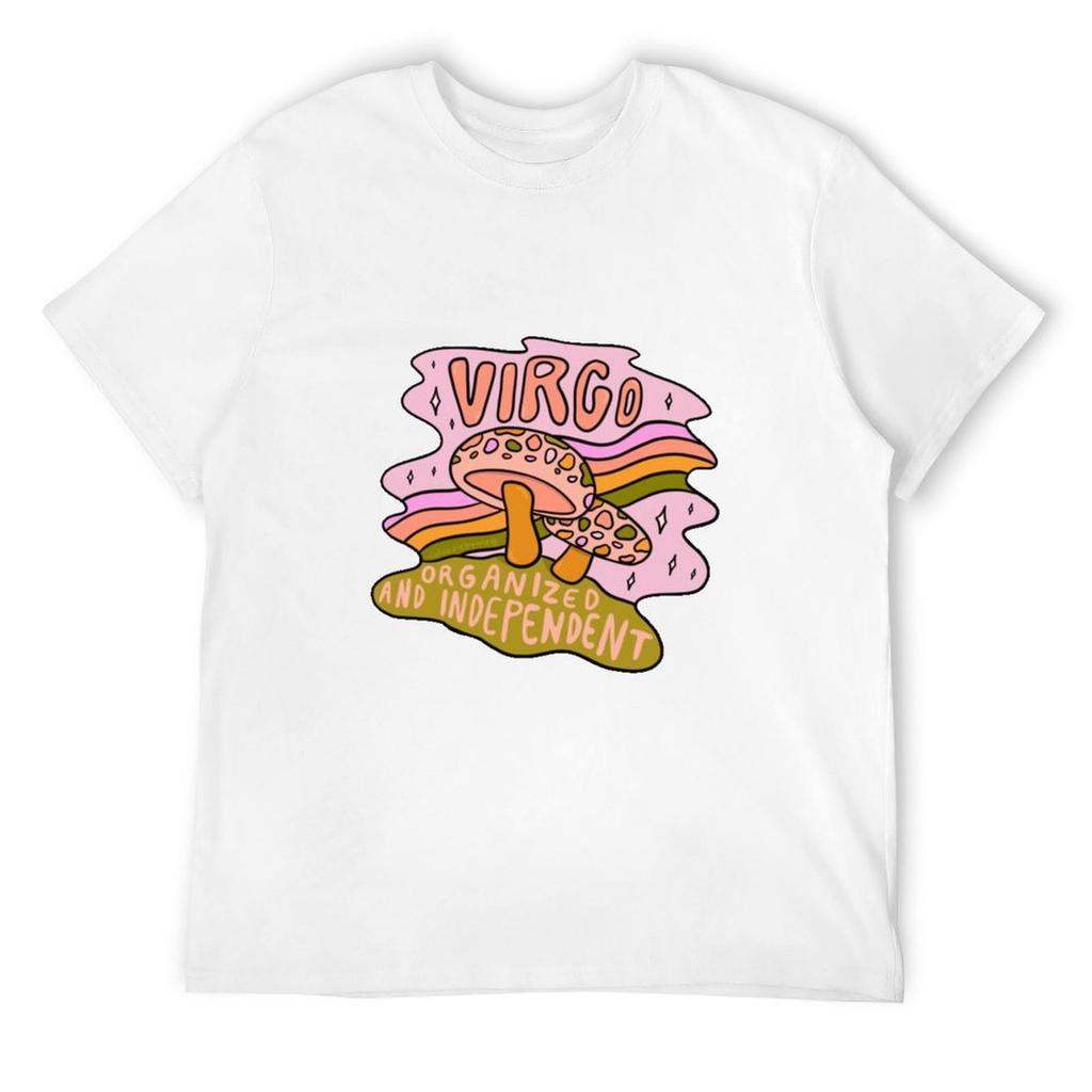 Virgo T-Shirt Korean Fashion Anime Tshirt Vintage T Shirt Men