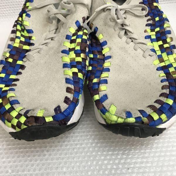 Nike Zapatillas FOOTSCAPE WOVEN MOTION US14 32.0 Gris Edición Limitada 2013(USADO)