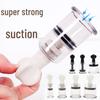 Women's Nipple Suction Cup Massager & Clamp - Vacuum Suction Training & BDSM Flirting Toy